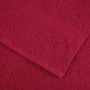 6-piece towel set 100% cotton red 600 gsm by , Towels - Ref: Foro24-137564, Price: 46,26 €, Discount: %