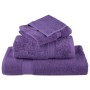 Juego de toallas 12 piezas 100% algodón morado 600 gsm de , Toallas - Ref: Foro24-137579, Precio: 54,63 €, Descuento: %