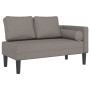 Daybed sofa with gray taupe fabric cushions by , Daybeds - Ref: Foro24-4007583, Price: 172,59 €, Discount: %