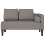 Sofá diván con cojines tela gris taupe de , Divanes - Ref: Foro24-4007583, Precio: 172,59 €, Descuento: %