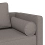 Sofá diván con cojines tela gris taupe de , Divanes - Ref: Foro24-4007583, Precio: 172,59 €, Descuento: %