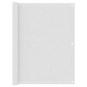 Toldo para balcón HDPE blanco 120x600 cm de vidaXL, Sombrillas - Ref: Foro24-310871, Precio: 23,99 €, Descuento: %