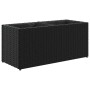 Garden planter with 2 black PE rattan planters 72x30x32 cm by , Pots and planters - Ref: Foro24-366422, Price: 45,83 €, Disco...