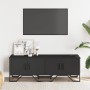 Mueble de TV madera de ingeniería negro 122x34x41 cm de , Muebles TV - Ref: Foro24-848584, Precio: 79,23 €, Descuento: %