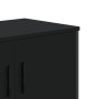 Engineered wood TV stand in black, 122x34x41 cm by , TV Furniture - Ref: Foro24-848584, Price: 79,23 €, Discount: %