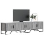 TV stand made of Sonoma gray engineered wood 180x34x41 cm by , TV Furniture - Ref: Foro24-848592, Price: 122,39 €, Discount: %