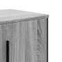 TV stand made of Sonoma gray engineered wood 180x34x41 cm by , TV Furniture - Ref: Foro24-848592, Price: 122,39 €, Discount: %