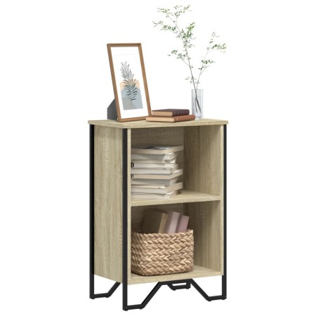 Estantería madera de ingeniería roble Sonoma 50x31x74,5 cm de , Librerías y estanterías - Ref: Foro24-848600, Precio: 47,96 €...