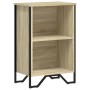 Estantería madera de ingeniería roble Sonoma 50x31x74,5 cm de , Librerías y estanterías - Ref: Foro24-848600, Precio: 47,96 €...