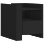 Mesita de noche madera de ingeniería negro 45x50x50 cm de , Mesitas de noche - Ref: Foro24-848277, Precio: 81,99 €, Descuento: %