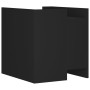 Mesita de noche madera de ingeniería negro 45x50x50 cm de , Mesitas de noche - Ref: Foro24-848277, Precio: 81,99 €, Descuento: %