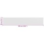 White HDPE balcony awning 90x500 cm by vidaXL, Umbrellas - Ref: Foro24-310866, Price: 19,55 €, Discount: %