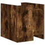 Mesita de noche madera de ingeniería roble ahumado 45x50x50 cm de , Mesitas de noche - Ref: Foro24-848280, Precio: 79,73 €, D...