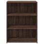 Engineered wood brown oak sideboard 70x41x93 cm by , Sideboards - Ref: Foro24-846375, Price: 77,63 €, Discount: %