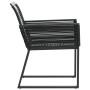 Garden chairs 4 units black synthetic rattan by , Garden chairs - Ref: Foro24-4008114, Price: 257,99 €, Discount: %