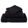 Towels 10 units 100% cotton black 30x30 cm 600 gsm by , Towels - Ref: Foro24-137421, Price: 25,65 €, Discount: %