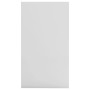 Glossy white plywood shelf/sideboard 50x25x80 cm by vidaXL, Bookcases and shelves - Ref: Foro24-800168, Price: 42,47 €, Disco...