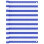 Toldo para balcón HDPE azul y blanco 120x300 cm de vidaXL, Sombrillas - Ref: Foro24-310892, Precio: 16,59 €, Descuento: %