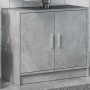 Engineered wood gray concrete sink cabinet 63x29x55 cm by , Bathroom furniture - Ref: Foro24-848097, Price: 59,99 €, Discount: %