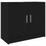 Engineered wood vanity cabinet in black, 63x29x55 cm by , Bathroom furniture - Ref: Foro24-848095, Price: 61,07 €, Discount: %