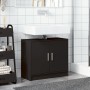 Engineered wood vanity cabinet in black, 63x29x55 cm by , Bathroom furniture - Ref: Foro24-848095, Price: 61,07 €, Discount: %