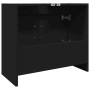 Engineered wood vanity cabinet in black, 63x29x55 cm by , Bathroom furniture - Ref: Foro24-848095, Price: 61,07 €, Discount: %