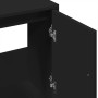 Engineered wood vanity cabinet in black, 63x29x55 cm by , Bathroom furniture - Ref: Foro24-848095, Price: 61,07 €, Discount: %