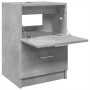 Armario de lavabo madera ingeniería gris hormigón 40x37x59 cm de , Muebles de baño - Ref: Foro24-848104, Precio: 71,00 €, Des...