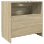 Engineered wood bathroom cabinet in Sonoma oak, 59x37x59 cm. by , Bathroom furniture - Ref: Foro24-848110, Price: 85,99 €, Di...