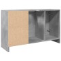 Armario de lavabo madera ingeniería gris hormigón 90x29x55 cm de , Muebles de baño - Ref: Foro24-848125, Precio: 77,95 €, Des...