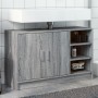 Engineered wood gray Sonoma sink cabinet 90x29x55 cm by , Bathroom furniture - Ref: Foro24-848127, Price: 79,99 €, Discount: %