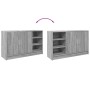 Armario de lavabo madera de ingeniería gris Sonoma 90x29x55 cm de , Muebles de baño - Ref: Foro24-848127, Precio: 80,19 €, De...