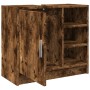 Engineered smoked oak wood bathroom cabinet 63x29x55 cm by , Bathroom furniture - Ref: Foro24-848133, Price: 60,67 €, Discoun...