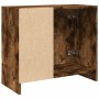 Armario de lavabo madera ingeniería roble ahumado 63x29x55 cm de , Muebles de baño - Ref: Foro24-848133, Precio: 60,67 €, Des...