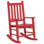 Mecedoras para niños 2 uds madera maciza de álamo rojas de , Mecedoras - Ref: Foro24-3281597, Precio: 110,34 €, Descuento: %