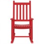 Mecedoras para niños 2 uds madera maciza de álamo rojas de , Mecedoras - Ref: Foro24-3281597, Precio: 110,34 €, Descuento: %