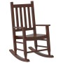 Mecedoras para niños 2 uds madera maciza de álamo marrónes de , Mecedoras - Ref: Foro24-3281595, Precio: 107,63 €, Descuento: %