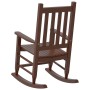 Mecedoras para niños 2 uds madera maciza de álamo marrónes de , Mecedoras - Ref: Foro24-3281595, Precio: 107,63 €, Descuento: %