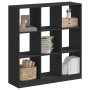 Estantería de madera de ingeniería negra 102x32x108 cm de , Librerías y estanterías - Ref: Foro24-3307838, Precio: 110,15 €, ...