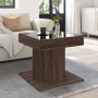 Center table and LED engineered wood in brown oak, 50x50x45 cm by , Coffee table - Ref: Foro24-847566, Price: 112,99 €, Disco...