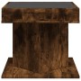 Mesa de centro y LED madera ingeniería roble ahumado 50x50x45cm de , Mesas de centro - Ref: Foro24-847564, Precio: 109,24 €, ...