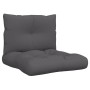 Cushions for pallets, 2 units, anthracite gray fabric. by , Cushions for chairs and sofas - Ref: Foro24-360834, Price: 38,67 ...