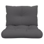 Cushions for pallets, 2 units, anthracite gray fabric. by , Cushions for chairs and sofas - Ref: Foro24-360834, Price: 38,67 ...