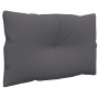 Cushions for pallets, 2 units, anthracite gray fabric. by , Cushions for chairs and sofas - Ref: Foro24-360834, Price: 38,67 ...