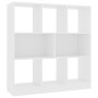 Plywood white bookshelf 97.5x29.5x100cm by vidaXL, Bookcases and shelves - Ref: Foro24-800171, Price: 86,36 €, Discount: %