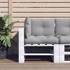 Cushions for pallets, 3 units, gray fabric by , Cushions for chairs and sofas - Ref: Foro24-360857, Price: 34,99 €, Discount: %