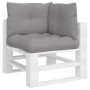 Palettenkissen, 3 Stück, grauer Stoff von , Kissen für Stühle und Sofas - Ref: Foro24-360857, Preis: 34,44 €, Rabatt: %