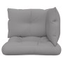 Palettenkissen, 3 Stück, grauer Stoff von , Kissen für Stühle und Sofas - Ref: Foro24-360857, Preis: 34,44 €, Rabatt: %