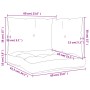 Cushions for pallets, 3 units, gray fabric by , Cushions for chairs and sofas - Ref: Foro24-360857, Price: 34,44 €, Discount: %