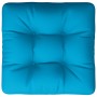 Cojín para sofá de palets de tela azul 50x50x12 cm de , Cojines para sillas y sofás - Ref: Foro24-360429, Precio: 24,04 €, De...